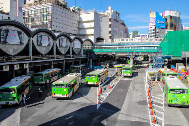 istock Tokyo shibuya landscape 695037978