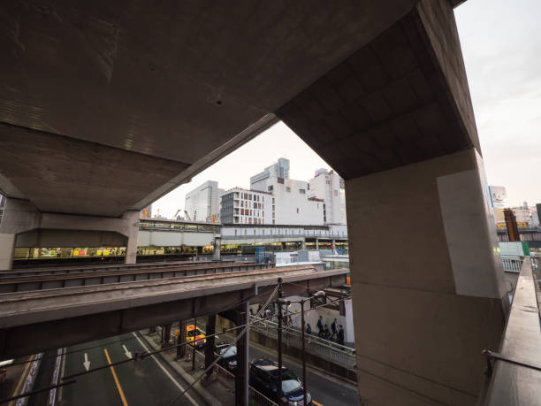 istock Tokyo shibuya landscape 695038010
