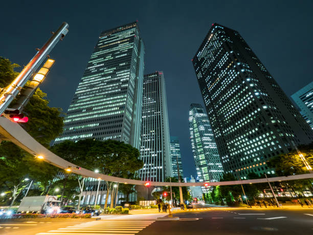 istock Japan shinjuku Night view 695044974