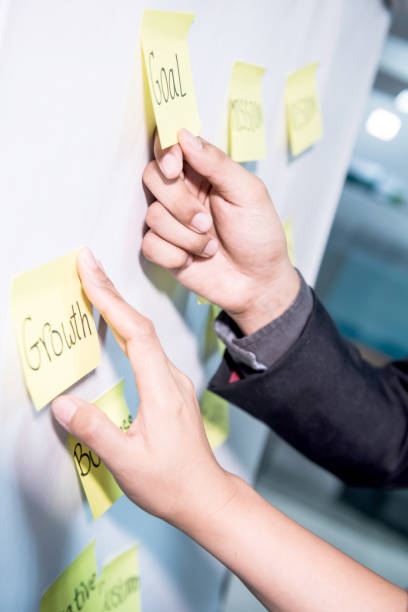 istock business success note, idea and goal in the meeting 695065204