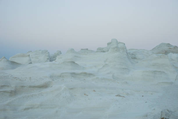 istock Moonscape beach Sarakiniko, Milos, Greece 695072324