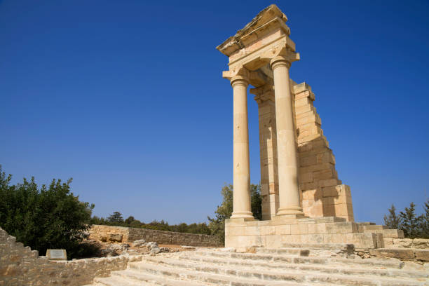 Temple of Apollo Temple of Apollo,Cyprus kourion stock pictures, royalty-free photos & images
