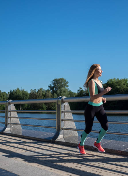 istock Woman training outdoors 695091160