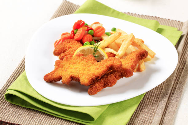 istock Fried fish and French fries 695103880