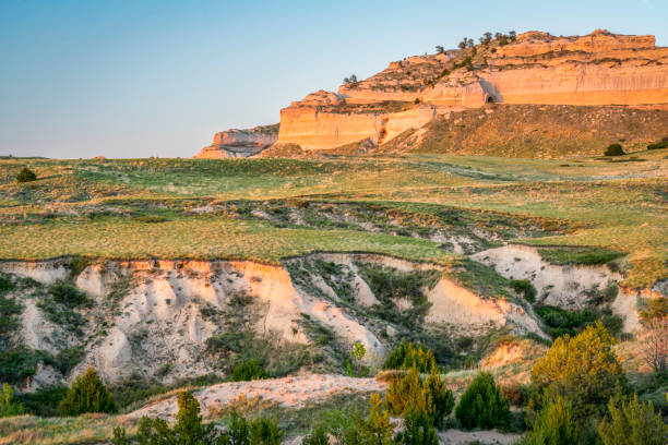 istock Scotts Bluff National Monument in Nebraska 695110922
