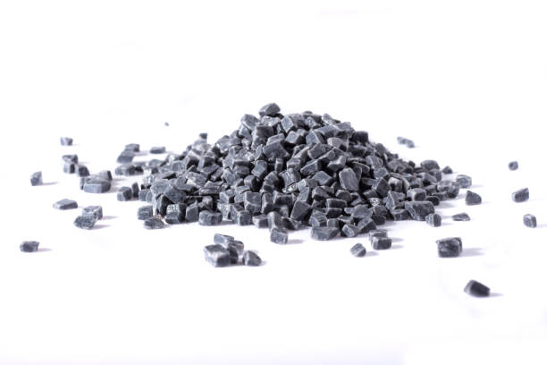 istock beautiful natural gray stones scattered on a white background 695124250