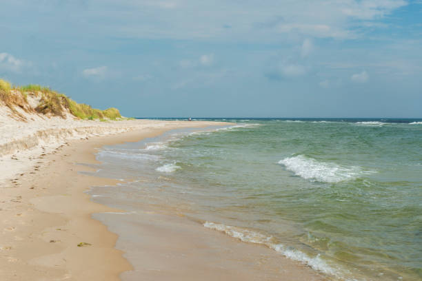 Sandhammaren beach in Skane, Sweden.