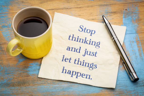 istock Stop thinking and just let things happen 695144660