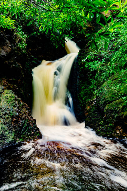 istock Waterfall, Big Burn Walk, Golspie, Scotland 695147856