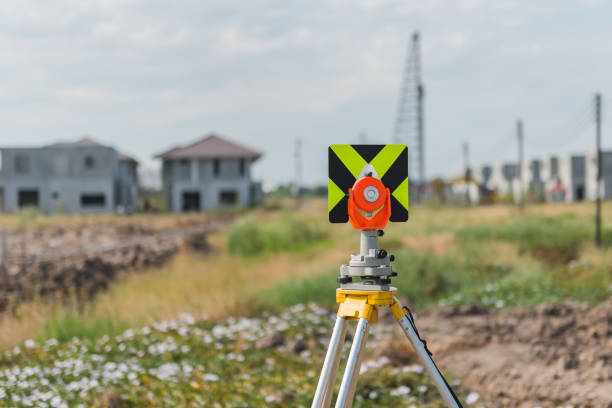 istock survey equipment tacheometer or theodolite outdoors at construction site 695165170
