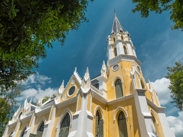 istock the old church in park 695167434