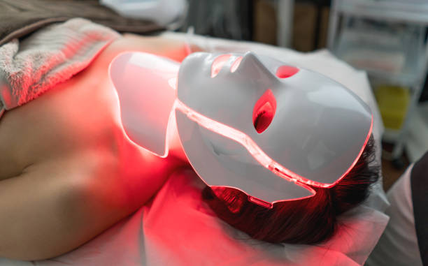 istock Woman getting laser treatment at the spa 695177054