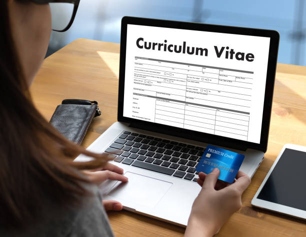 istock CV - Curriculum Vitae (Job interview concept with business CV resume) , BUSINESS OFFICE BUSINESSMAN WORKING application job 695177826