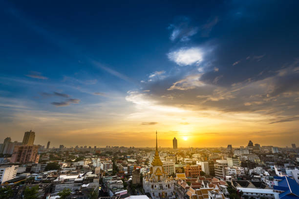 istock Bangkok metropolis cityscape 695183698