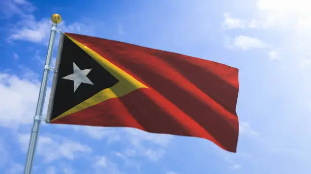 Photo of East Timorese Flag