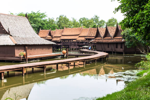 istock Ancient city old bangkok thailand 695204494