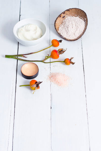 istock Beauty spa with rose hips 695228170