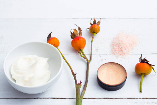 istock Beauty spa with rose hips 695230638
