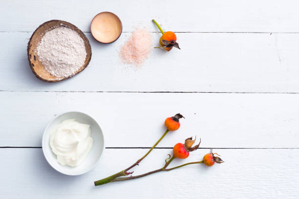 istock Beauty spa with rose hips 695231416