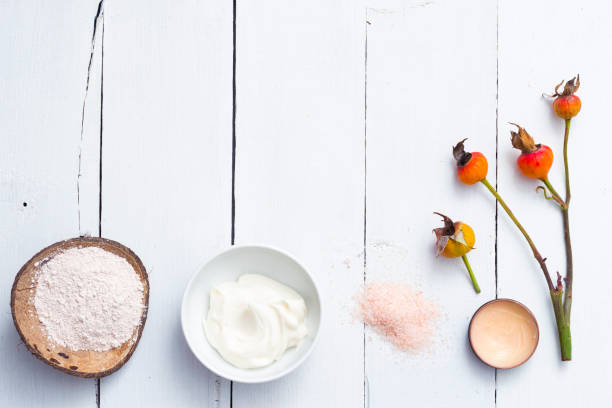 istock Beauty spa with rose hips 695233728