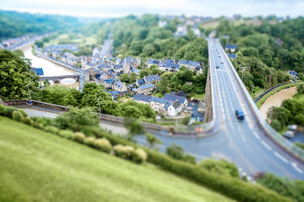 istock Dinan town in France 695246148