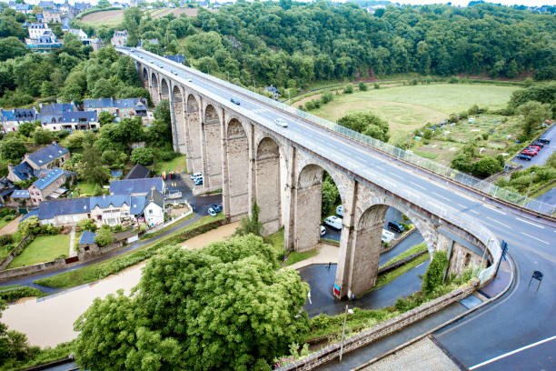 istock Dinan town in France 695246186