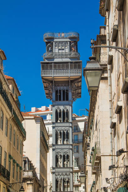 istock Santa Justa elevator in Lisbon, Portugal 695247002