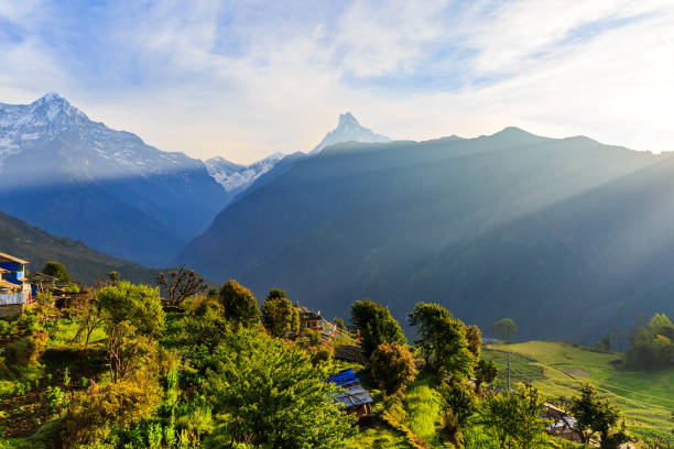 istock Amazing early morning view 695250226