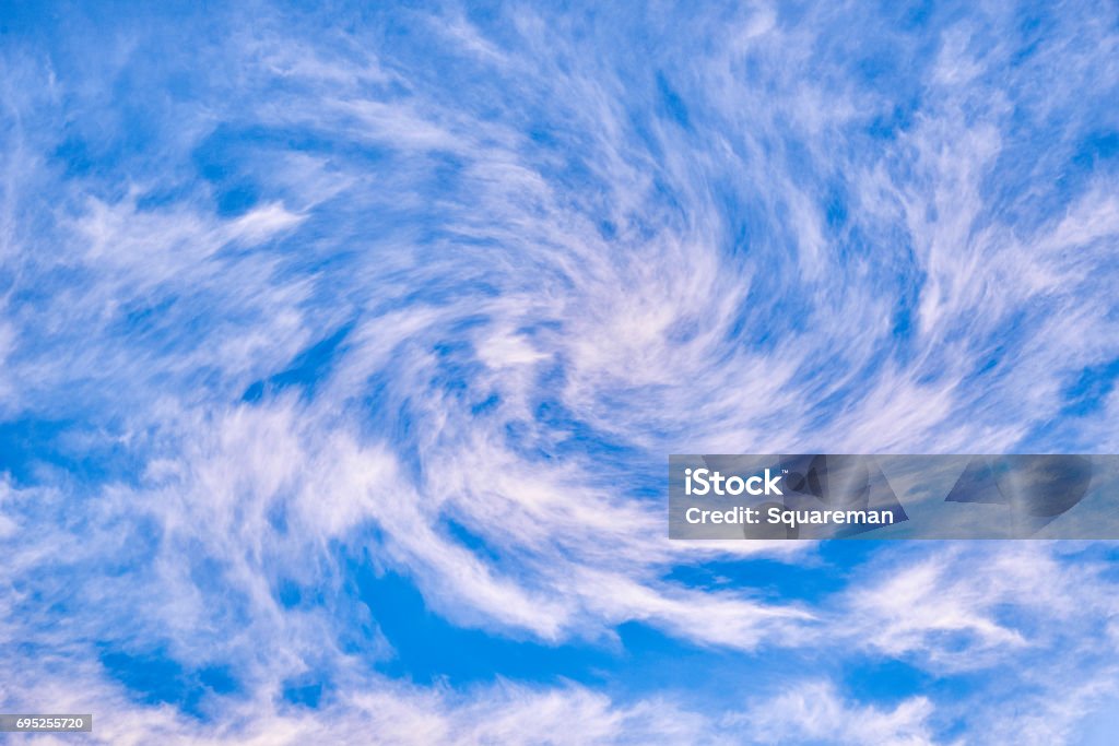 Wirbelnde Wolken - Lizenzfrei Abstrakt Stock-Foto