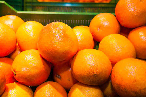 istock Grapefruits in supermarket 695261160