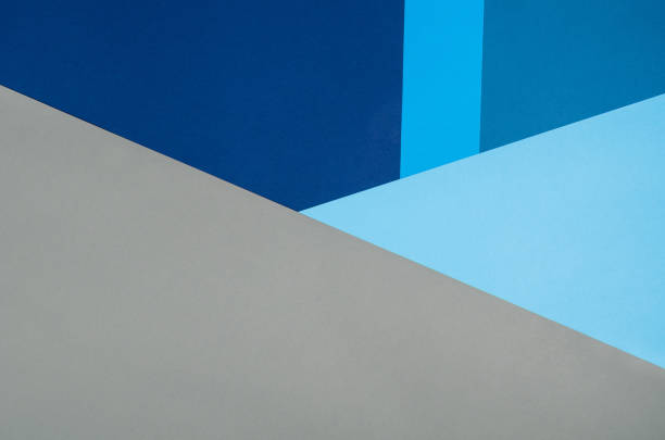 istock Colorful paper background with texture. Blue colors with copy space 695264834