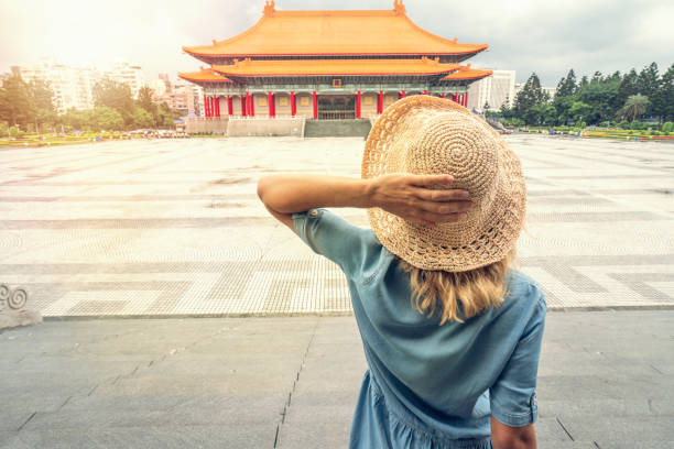 istock Young woman in Taipei, Taiwan 695284636