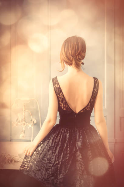 istock young woman near bath 695298590