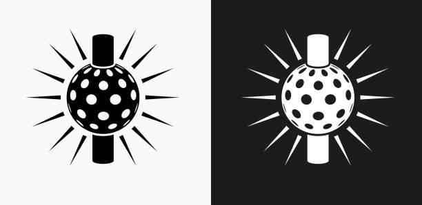 ilustrações de stock, clip art, desenhos animados e ícones de times square ball icon on black and white vector backgrounds - famous place usa black background international landmark