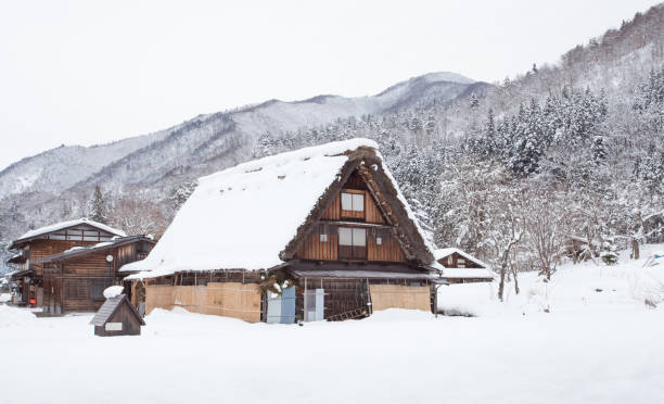 istock World Heritage Site Shirakawago village 695328202