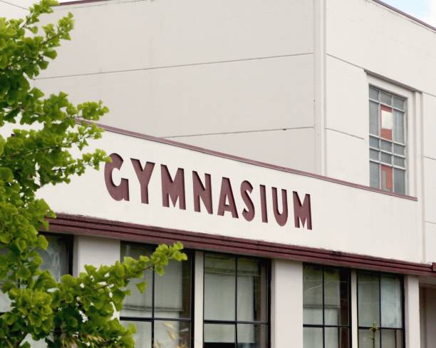 Sign On A Gymnasium