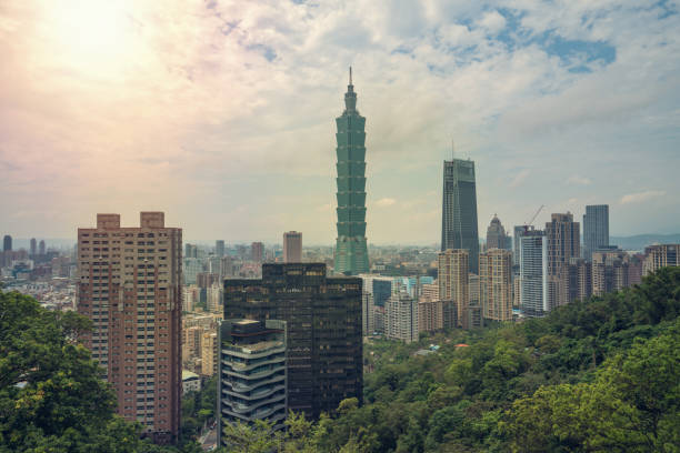 istock Taipei skyline, Taiwan 695340890