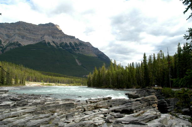 istock Riverbend in Canadian Rockies. 695347672