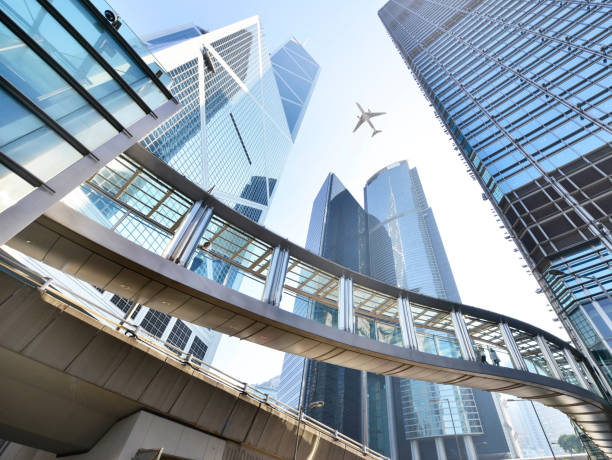 Central Hong Kong. stock photo