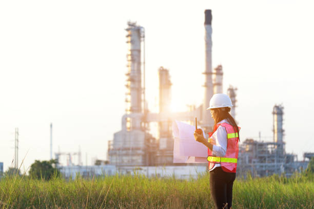 istock The women engineer at power plant, Thailand 695358014
