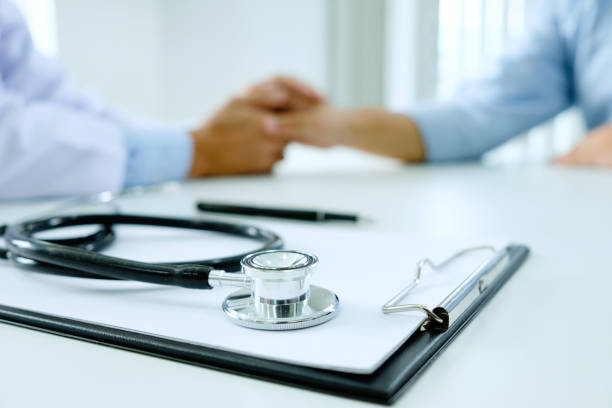 istock Doctor and patient. 695364926