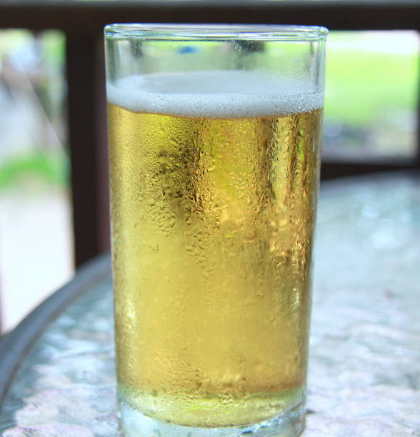 istock Beer in the glass 695365284