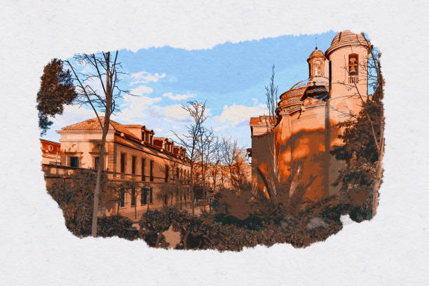 istock Sketch Art Barcelona 695426884