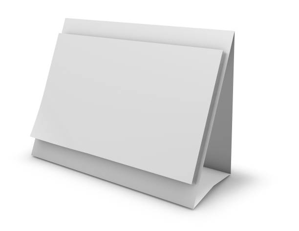 istock Calendar, writing pad with blank pages, illustration isolated on white. 695434288