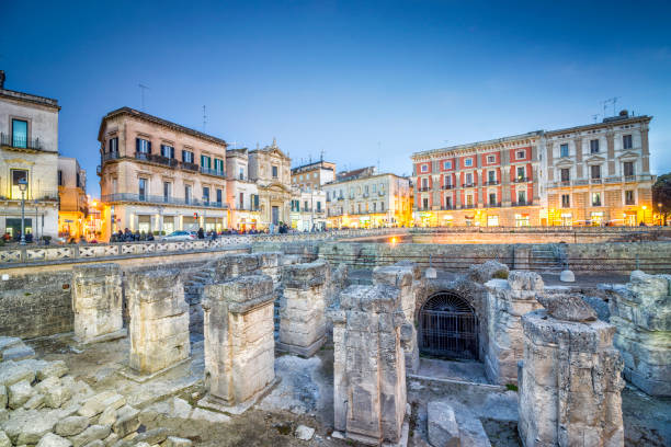 istock Ancient amphitheater in Lecce, Italy 695435018