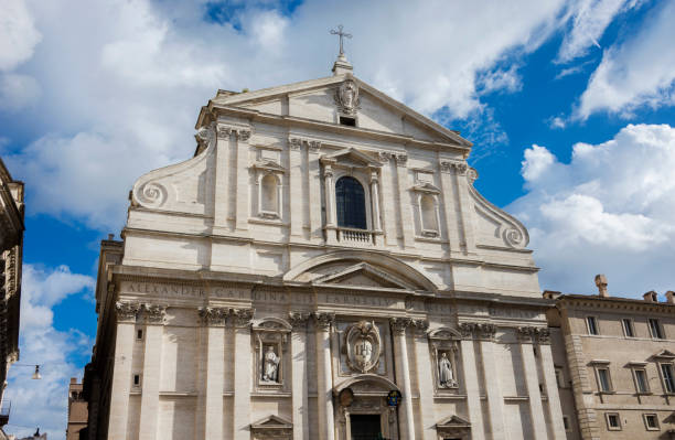 istock Church of Jesus in Rome 695448976