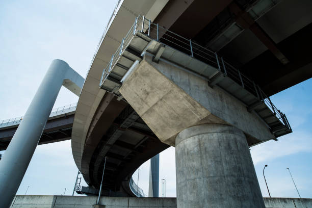 istock Close-up picture of expressway. 695450904
