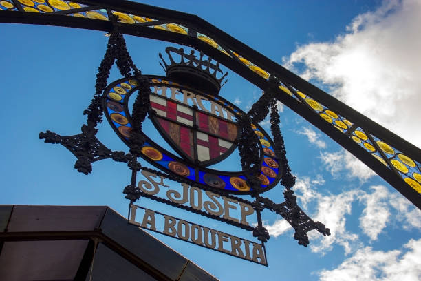 La Boqueria Market Sign