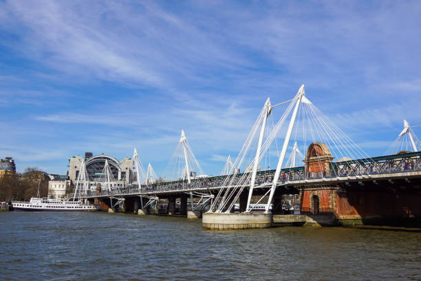 istock River Thames at Hungerford Bridge, London 695495658