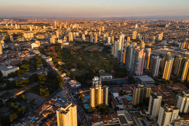istock Sunset over Sao Paulo, Brazil 695498486